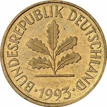 5 Pfennig 1993 D  