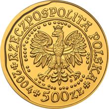500 Zlotych 2004 MW  NR "White-tailed eagle"