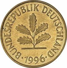 5 Pfennig 1996 F  