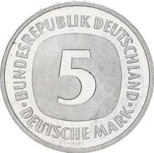 5 марок 1986 D  