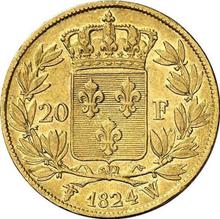 20 Francs 1824 W  