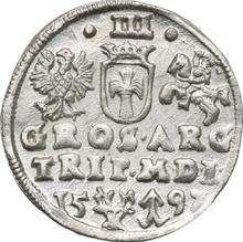 Trojak (3 groszy) 1597    "Lituania"