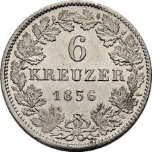 6 Kreuzer 1856   