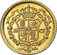 Medio escudo 1778 S CF 