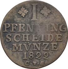 1 Pfennig 1822  CvC 