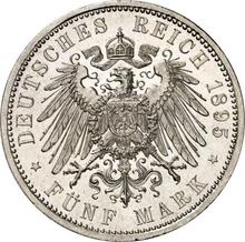 5 marcos 1895 A   "Sajonia-Coburgo y Gotha"