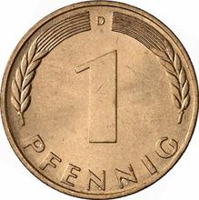 1 Pfennig 1970 D  