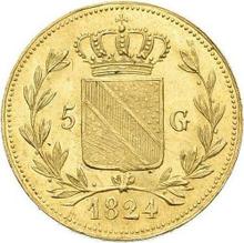 5 Gulden 1824   