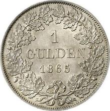 1 gulden 1865   
