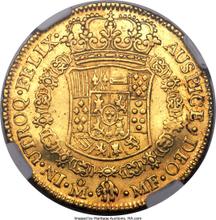 4 escudos 1766 Mo MF 