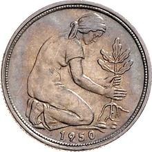 50 Pfennig 1949-2001   