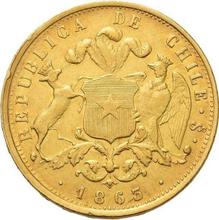 10 Pesos 1863 So  