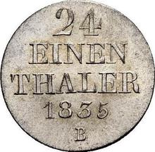 1/24 Thaler 1835  B 