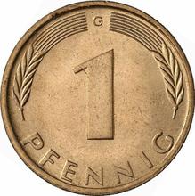 1 fenig 1973 G  