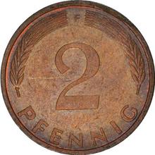 2 Pfennige 1975 F  