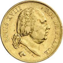 40 Francs 1816 W  