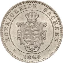 2 Neu Groschen 1864  B 