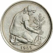 50 Pfennig 1985 D  