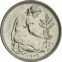 50 Pfennig 1970 D  