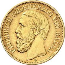10 марок 1891 G   "Баден"