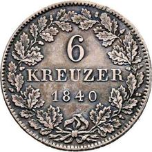 6 Kreuzer 1840   