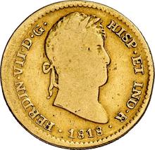 2 escudo 1818  JP 