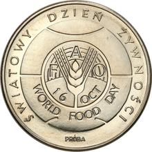 50 złotych 1981 MW   "Światowy Dzień Żywności" (PRÓBA)
