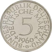 5 марок 1960 G  