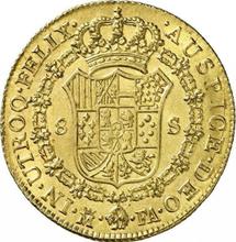 8 escudos 1805 M FA 