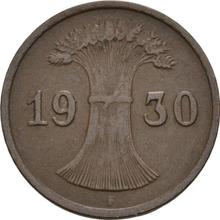 1 Reichspfennig 1930 F  