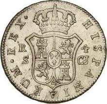 4 reales 1820 S CJ 