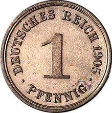 1 Pfennig 1905 F  