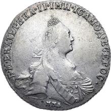 Rouble 1775 ММД СА  "Moscow type without a scarf"