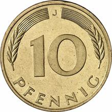 10 Pfennige 1984 J  