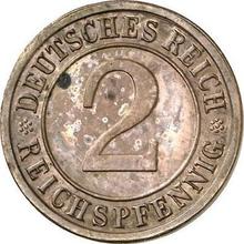 2 рейхспфеннига 1924 E  