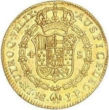 4 escudos 1804  JP 