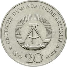 20 марок 1971 A   "Фридрих фон Шиллер"