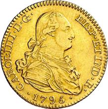 2 escudo 1795 M MF 
