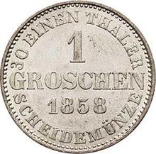 Grosz 1858  B 