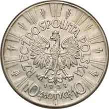 10 złotych 1939    "Józef Piłsudski"