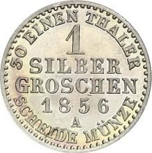 Silber Groschen 1856 A  
