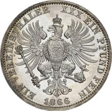 Thaler 1866 A   "Victory in the war"