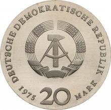 20 марок 1975    "Бах"