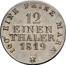 1/12 Thaler 1819  I.G.S. 