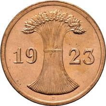 2 Rentenpfennigs 1923 D  