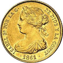 100 reales 1861   