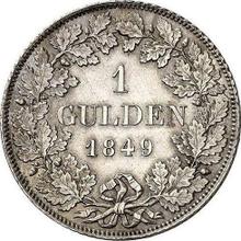 1 gulden 1849   