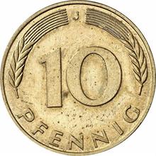 10 Pfennige 1989 J  