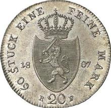 20 Kreuzer 1807  R. F. 