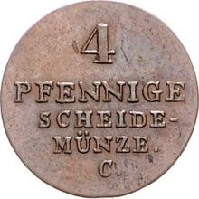 4 fenigi 1831 C  